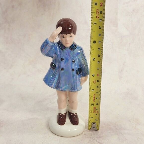 Vintage 7.25" JFK Jr. Saluting Figurine Atlantic Mold - Picture 2 of 11